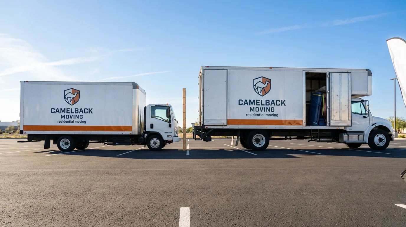 Moving truck size capacity guide in Columbus Grove